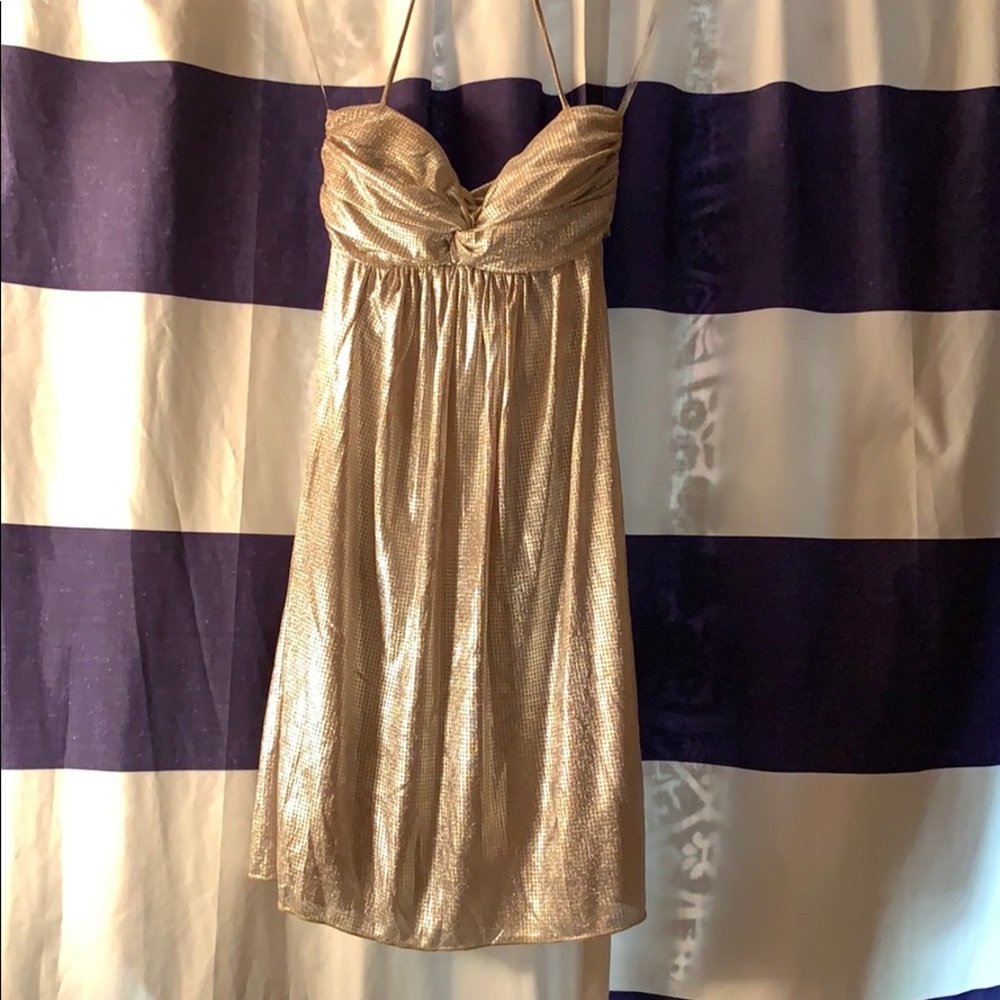 Mini Dress XS - Silver Print - Picture 1 of 5